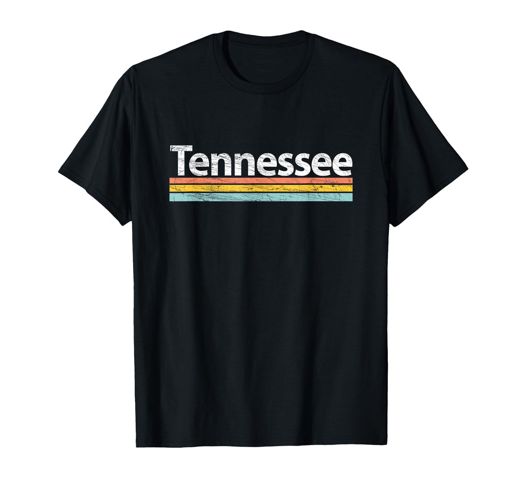 Tennessee Worn Stripes T-Shirt - Minimalist Print Unisex - T-Shirt, Sweatshirt, Hoodie