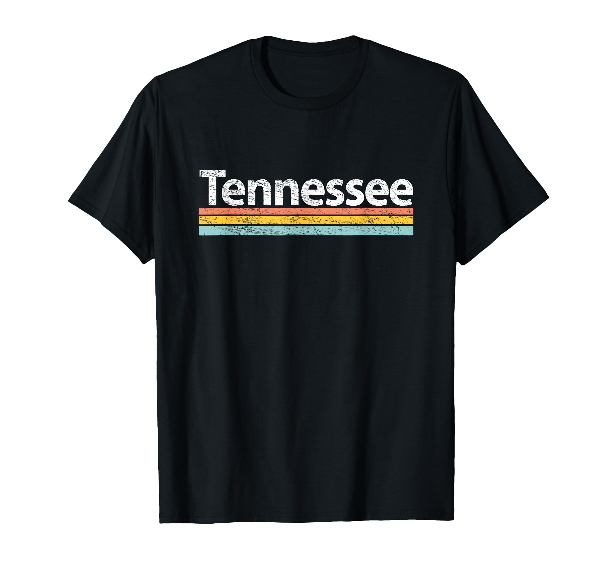Tennessee Worn Stripes T-Shirt - Minimalist Print Unisex - T-Shirt, Sweatshirt, Hoodie