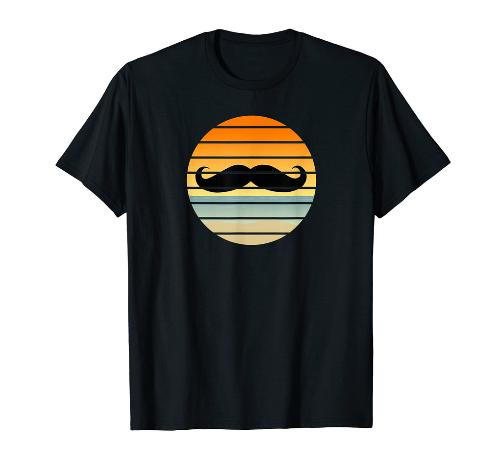 Mustache Sunset Barber Stylist T-Shirt - Novelty Apparel Men Women - T-Shirt, Sweatshirt, Hoodie