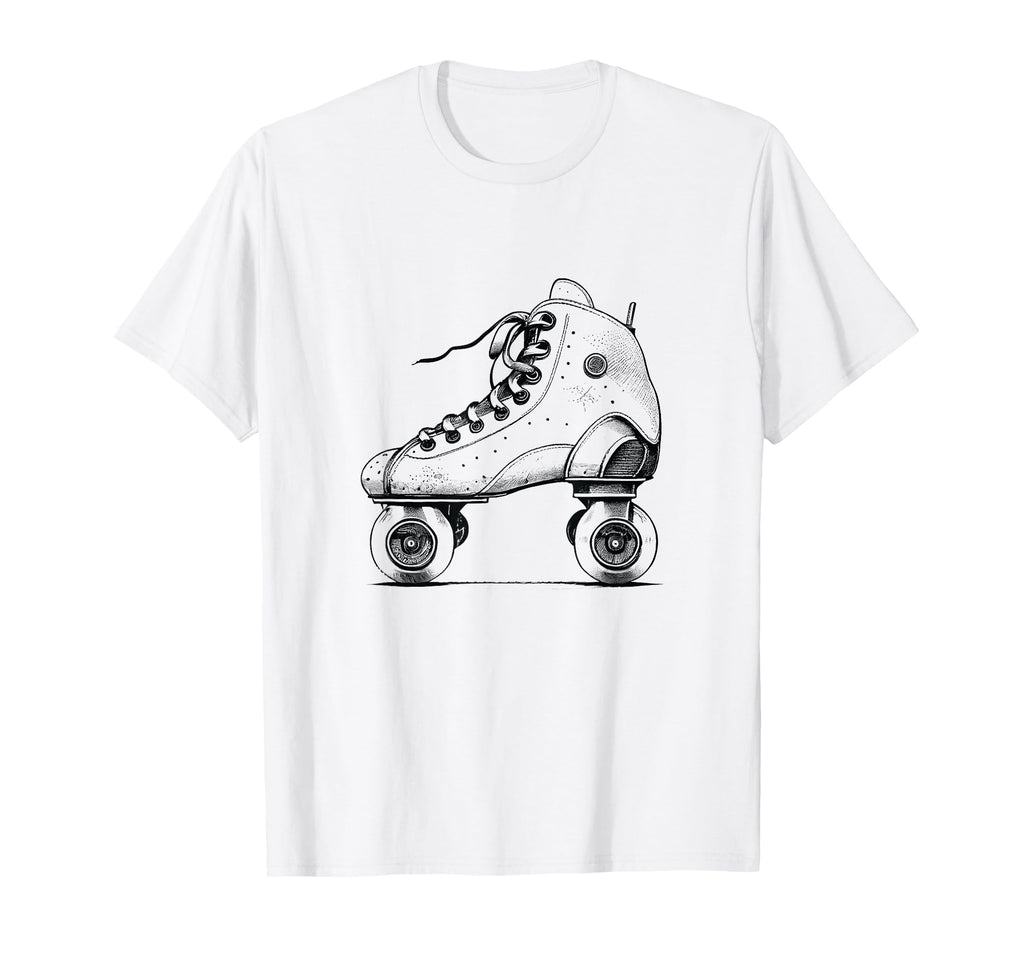 Rollerskates 80S Roller Skates Disco Derby T-Shirt - Novelty Apparel Unisex - T-Shirt, Sweatshirt, Hoodie