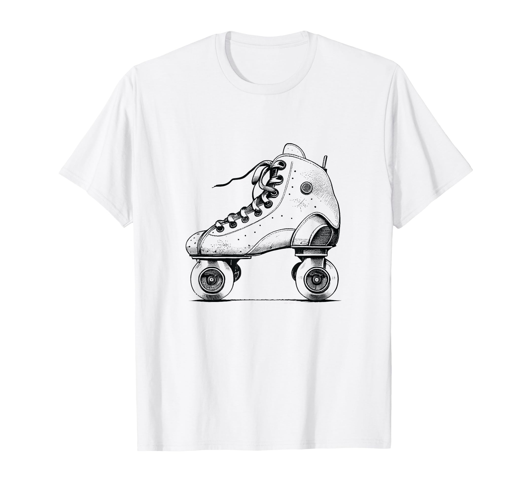 Rollerskates 80S Roller Skates Disco Derby T-Shirt - Novelty Apparel Unisex - T-Shirt, Sweatshirt, Hoodie