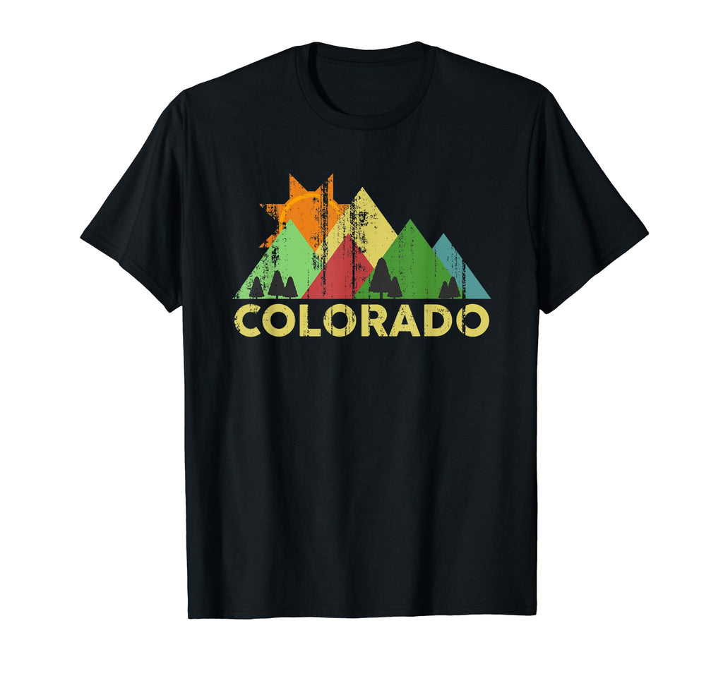 Colorado Distressed Denver State Gift T-Shirt - Aesthetic Graphic Unisex - T-Shirt, Sweatshirt, Hoodie