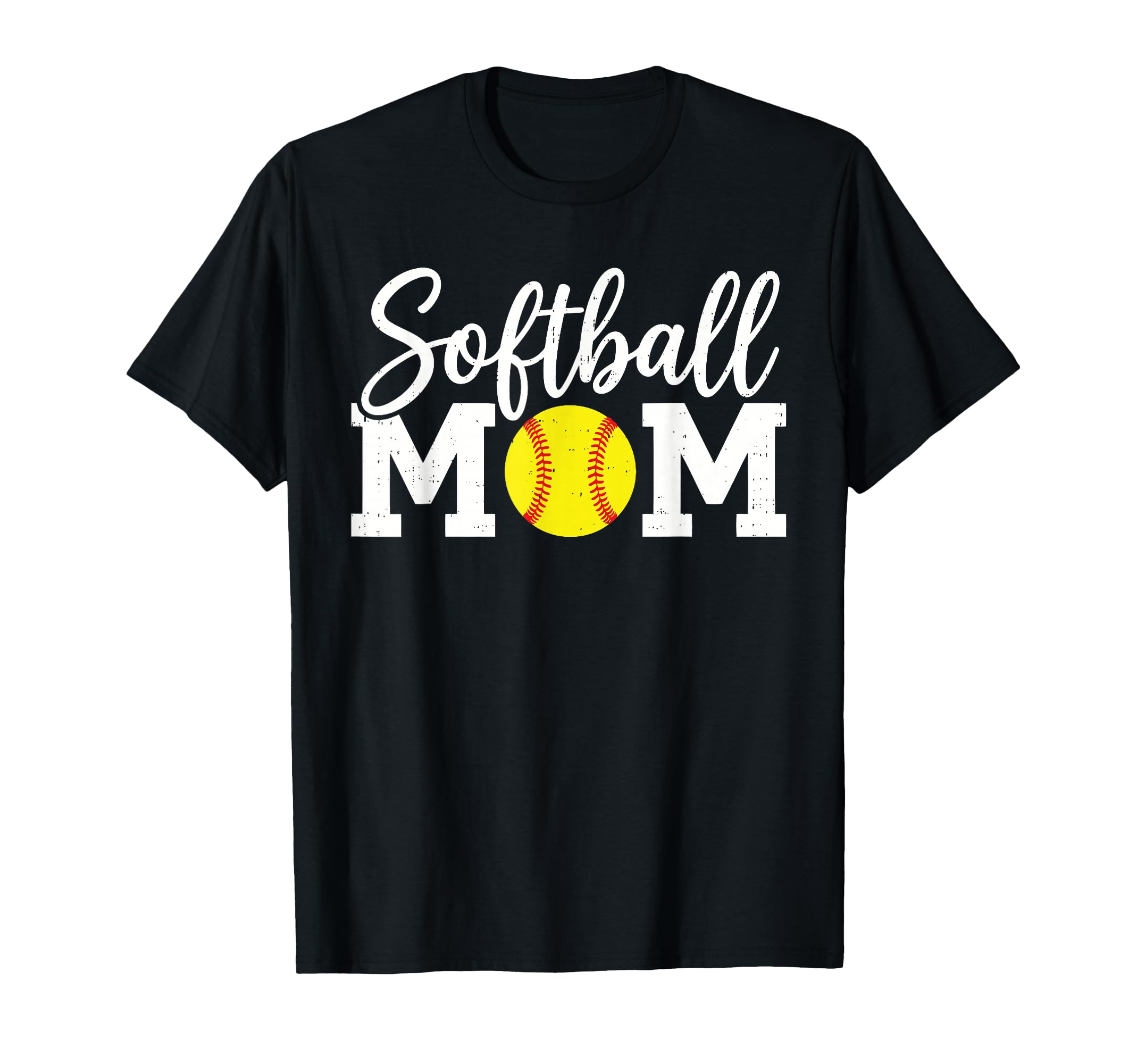 Softball Mom Cheer Mama Mothers Day T-Shirt - Novelty Apparel for Adults - T-Shirt, Sweatshirt, Hoodie