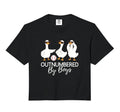 Outnumbered Baseball Funny Mom Dad T-Shirt - Aesthetic Graphic for Adults - T-Shirt, Sweatshirt, Hoodie