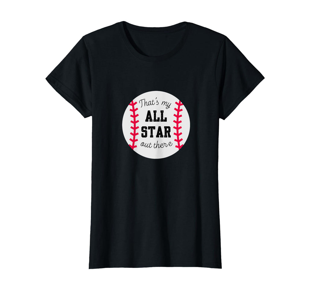Thats My All Star Baseball Moms Game T-Shirt - Aesthetic Graphic Men Women - T-Shirt, Sweatshirt, Hoodie