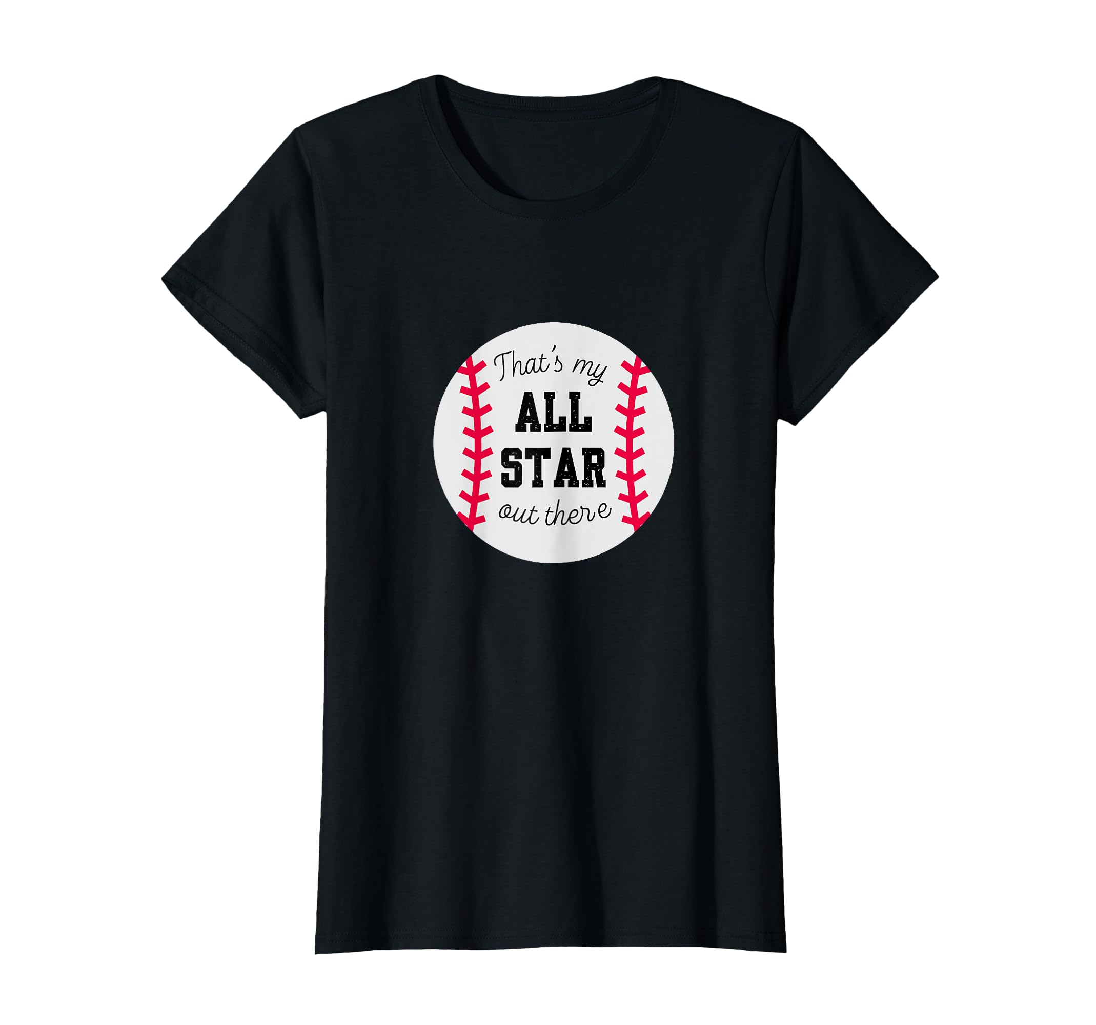 Thats My All Star Baseball Moms Game T-Shirt - Aesthetic Graphic Men Women - T-Shirt, Sweatshirt, Hoodie
