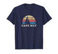 Cape May Nj Sailboat 70S Throwback T-Shirt - Fun Novelty Design Men Women - T-Shirt, Sweatshirt, Hoodie