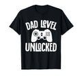 Dad Level Unlocked Fathers Day Funny T-Shirt - Trendy Graphic for Adults - T-Shirt, Sweatshirt, Hoodie