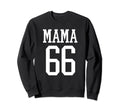 Number 66 Mama Biggest Fan Spirit Sweatshirt - Aesthetic Graphic Unisex - T-Shirt, Sweatshirt, Hoodie