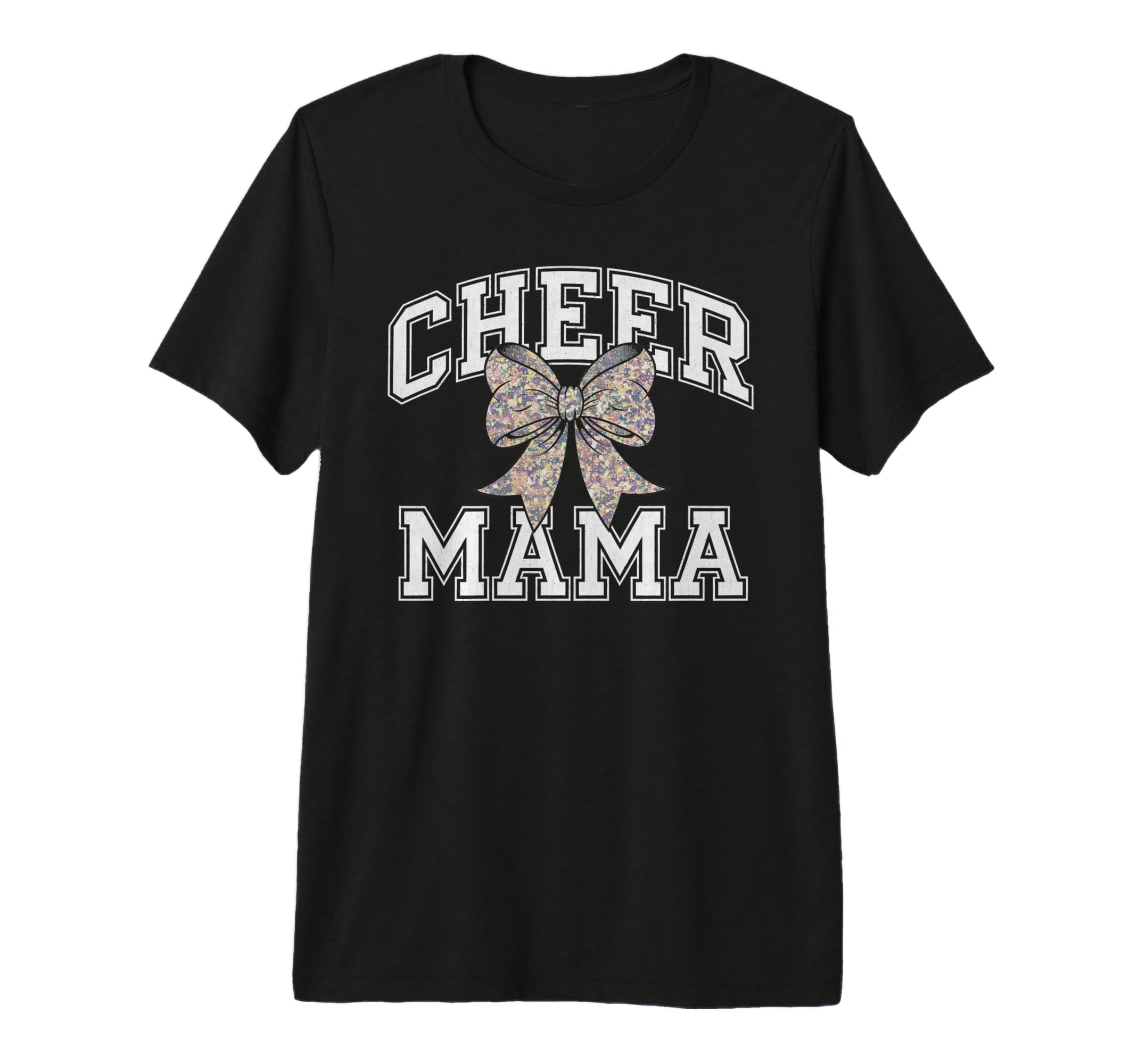 Cheer Mom Mother Bow Cheerleader Game T-Shirt - Streetwear Style Men Women - T-Shirt, Sweatshirt, Hoodie