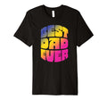 Best Dad Ever Seventies Typography Old T-Shirt - Unique Graphic for Adults - T-Shirt, Sweatshirt, Hoodie