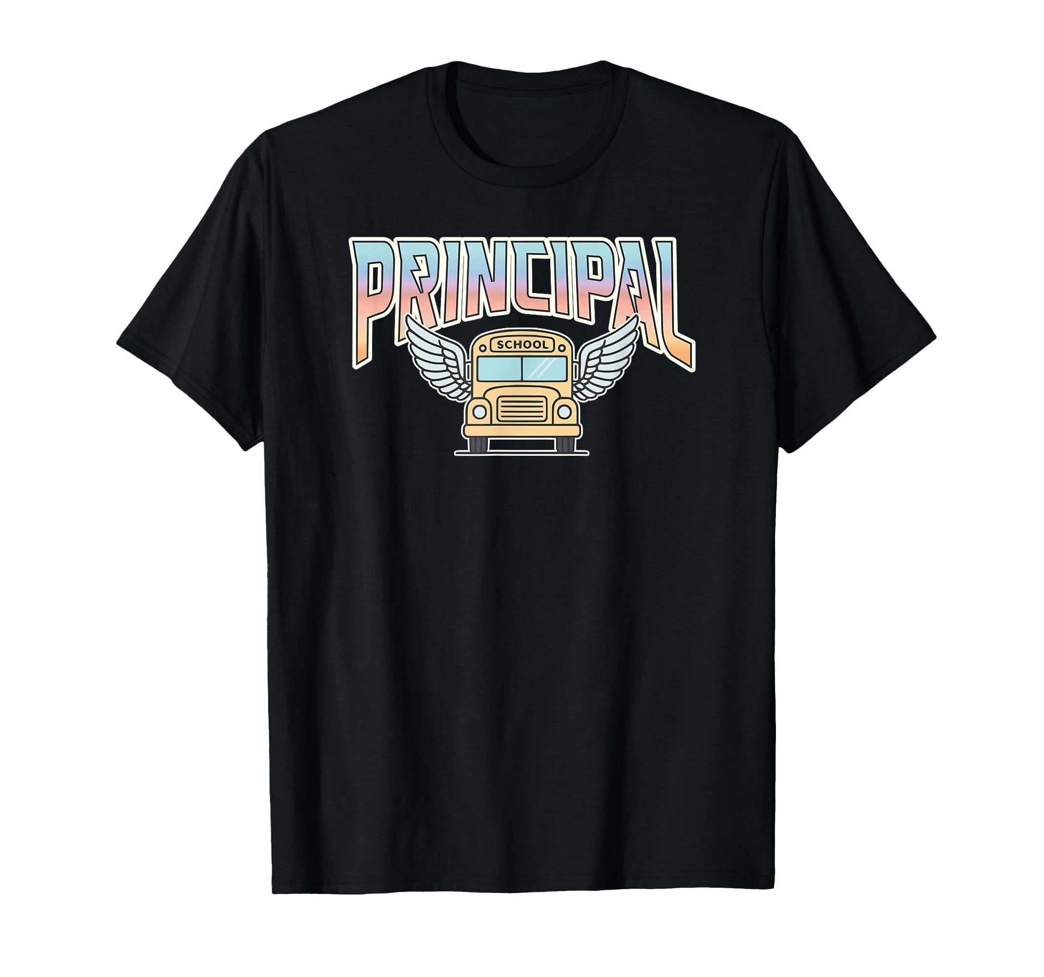School Principal Bus Rock Band T-Shirt - Casual Everyday Wear Unisex - T-Shirt, Sweatshirt, Hoodie
