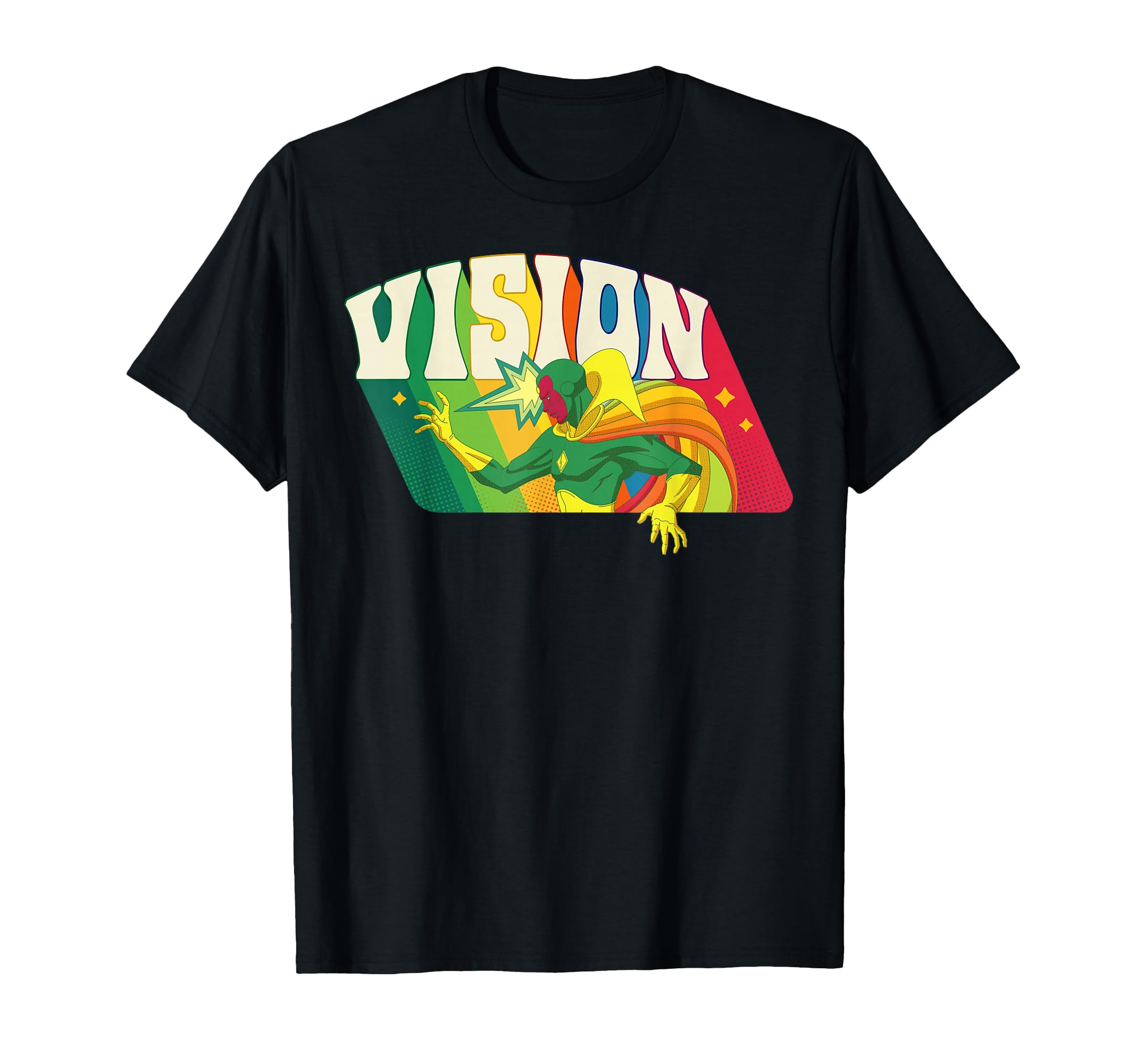 Marvel Avengers Vision Solar Gem T-Shirt - Novelty Apparel Men Women - T-Shirt, Sweatshirt, Hoodie