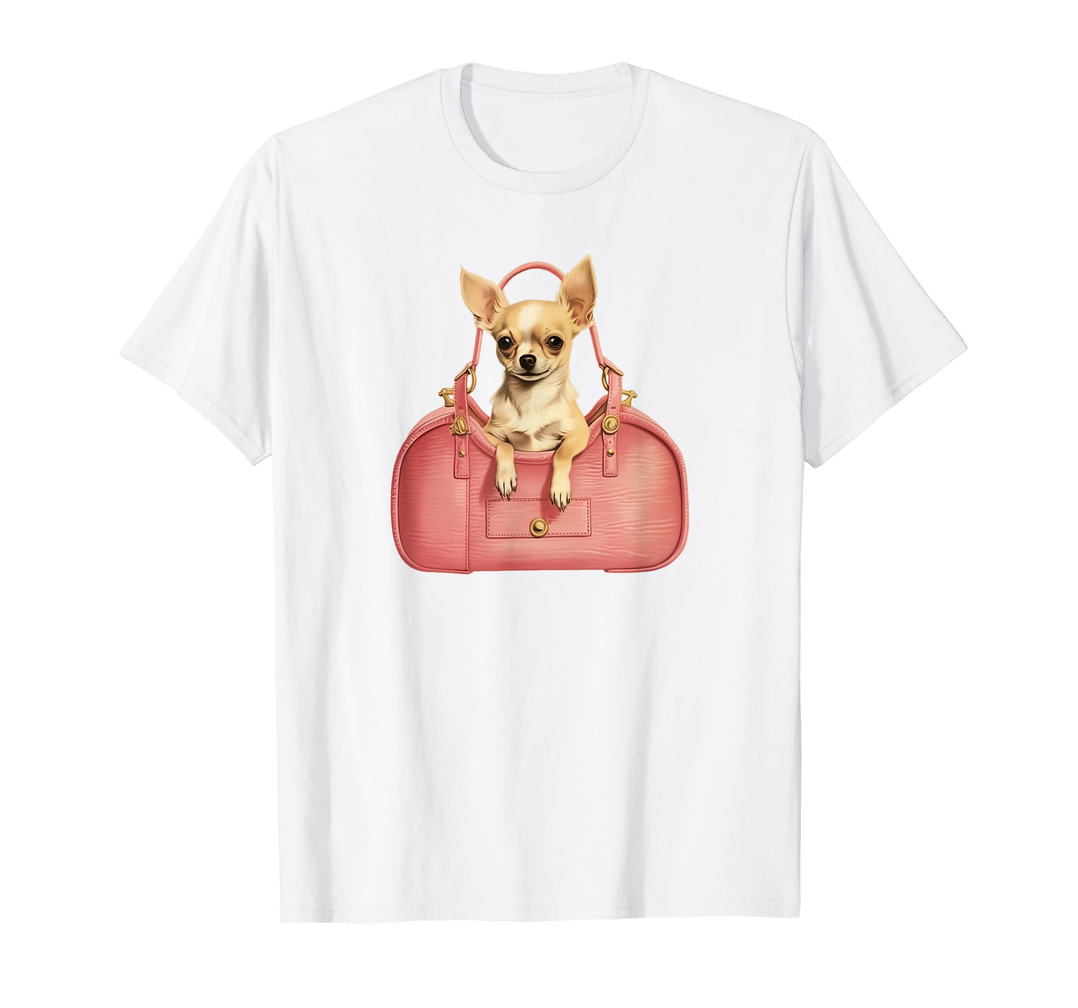 Chihuahua Bimbocore Baddie Girly T-Shirt - Fun Novelty Design for Adults - T-Shirt, Sweatshirt, Hoodie