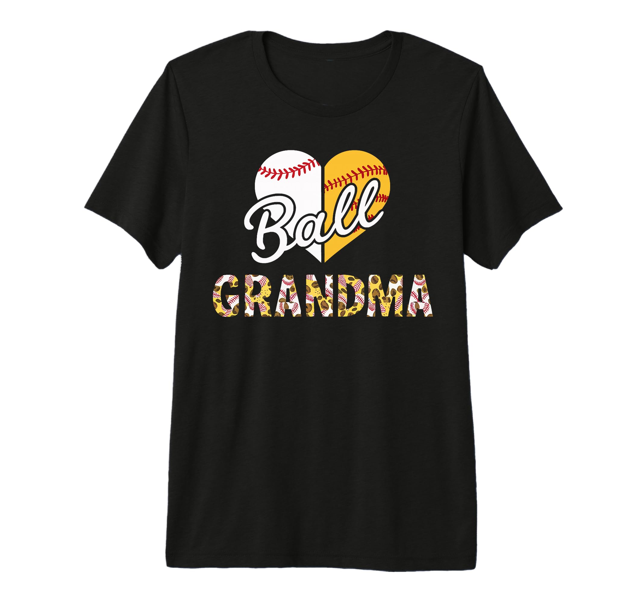 Baseball Grandma Grandmother Granny T-Shirt - Aesthetic Graphic for Adults - T-Shirt, Sweatshirt, Hoodie