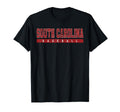 South Carolina Baseball Red Text T-Shirt - Unique Graphic Men Women - T-Shirt, Sweatshirt, Hoodie