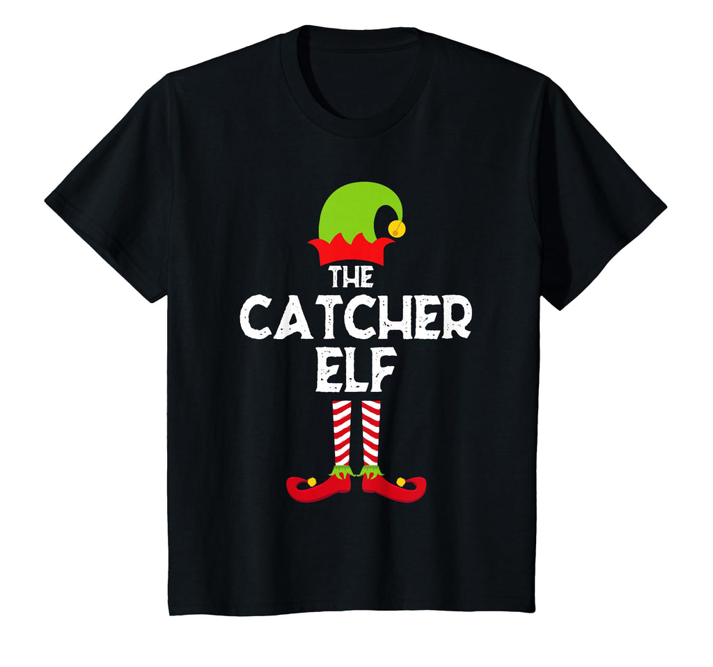 Catcher Elf Baseball Softball Matching T-Shirt - Streetwear Style Unisex - T-Shirt, Sweatshirt, Hoodie