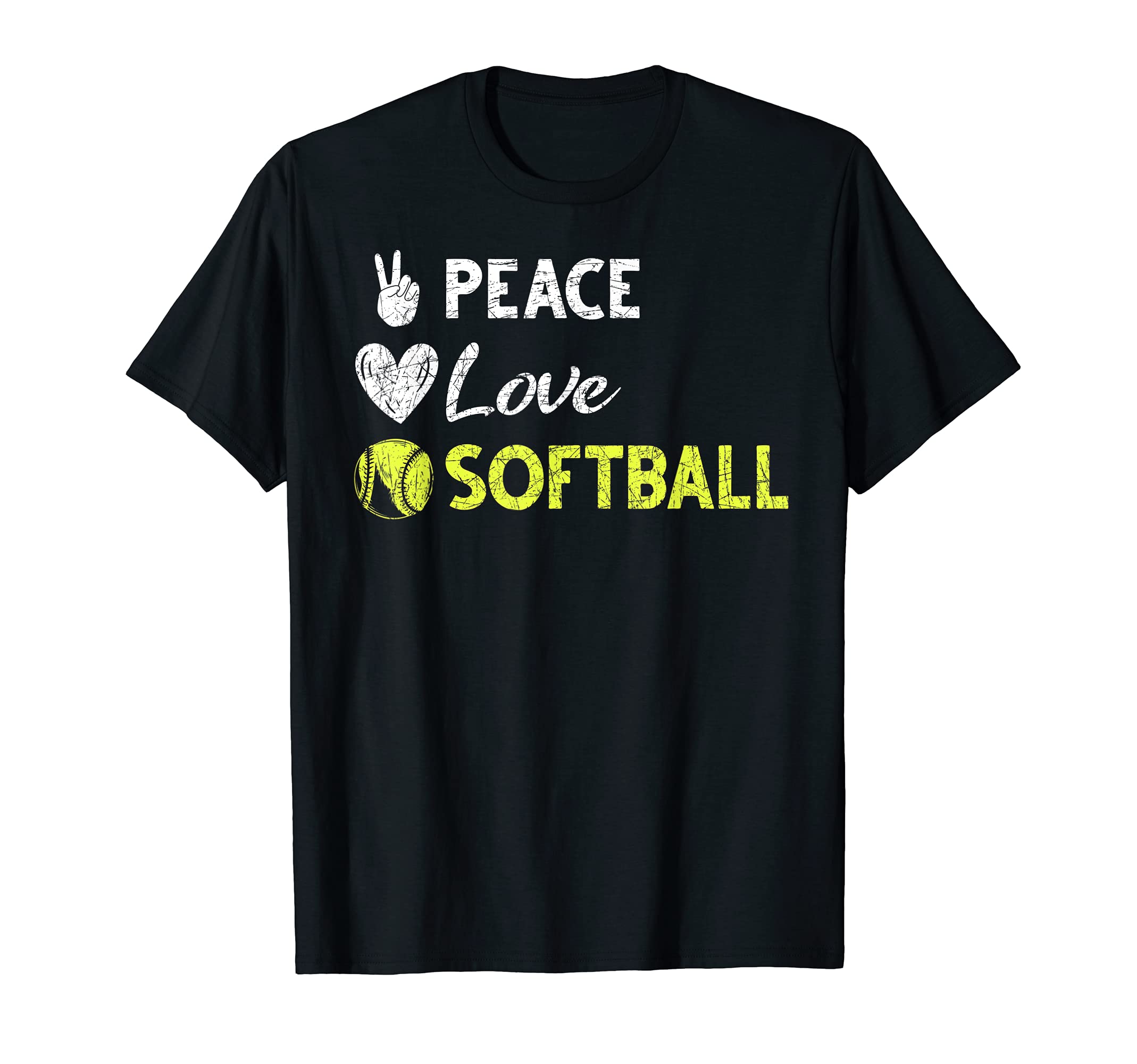 Hippie Softball Player American Sport T-Shirt - Fun Novelty Design Unisex - T-Shirt, Sweatshirt, Hoodie