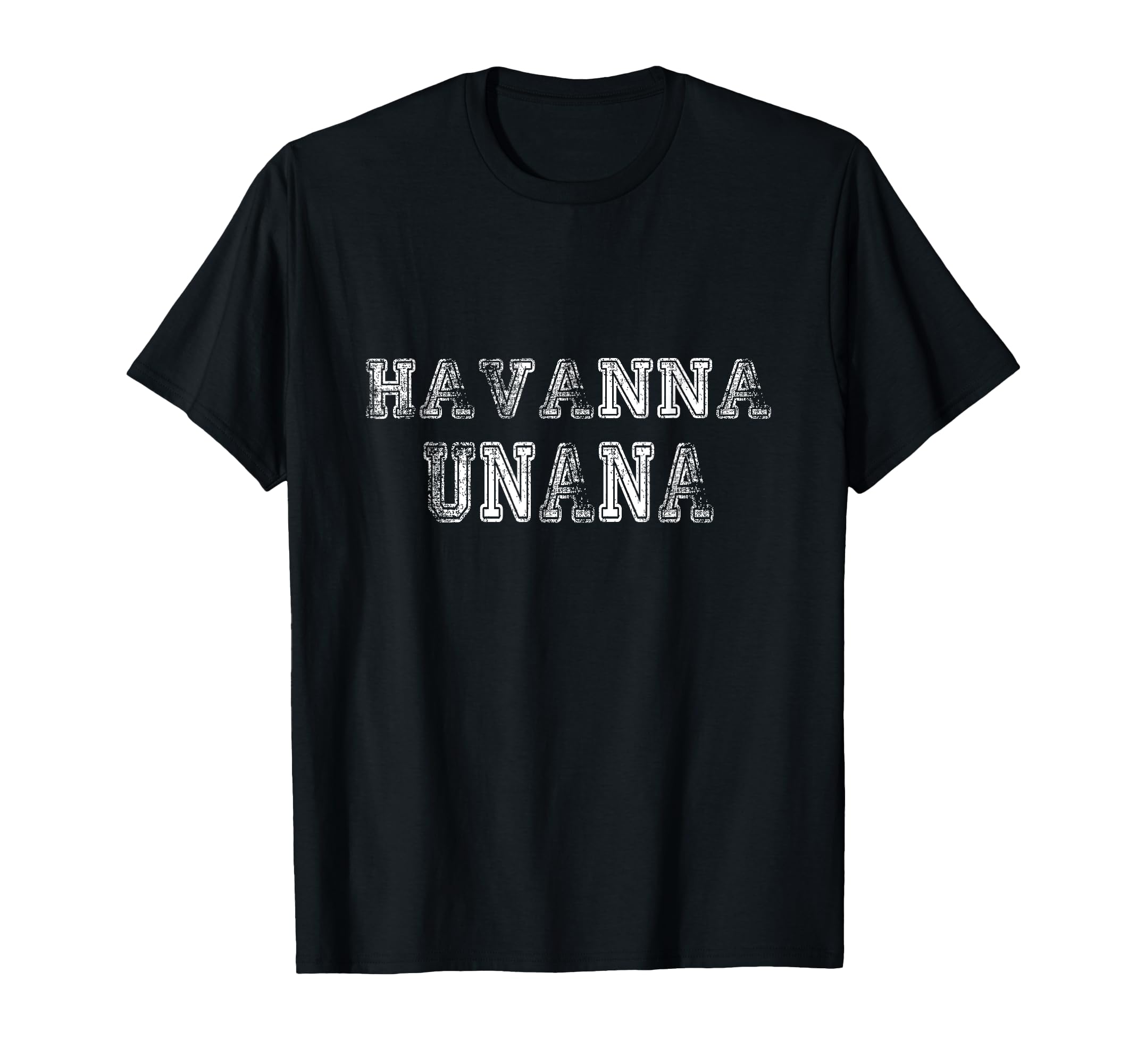 Distressed Havana Cuba Singing T-Shirt - Trendy Graphic Men Women - T-Shirt, Sweatshirt, Hoodie