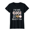 Baseball Gigi Gift Im His Biggest Fan T-Shirt - Trendy Graphic Men Women - T-Shirt, Sweatshirt, Hoodie