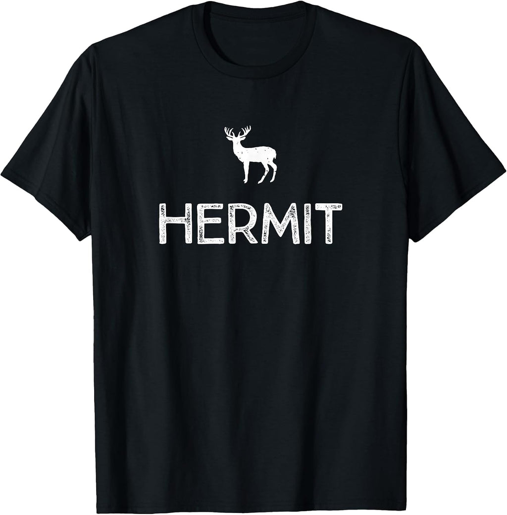 Hermit Introvert DDTees - Adult & Kids T-Shirts, Sweatshirts & Hoodies apparel design preview 1