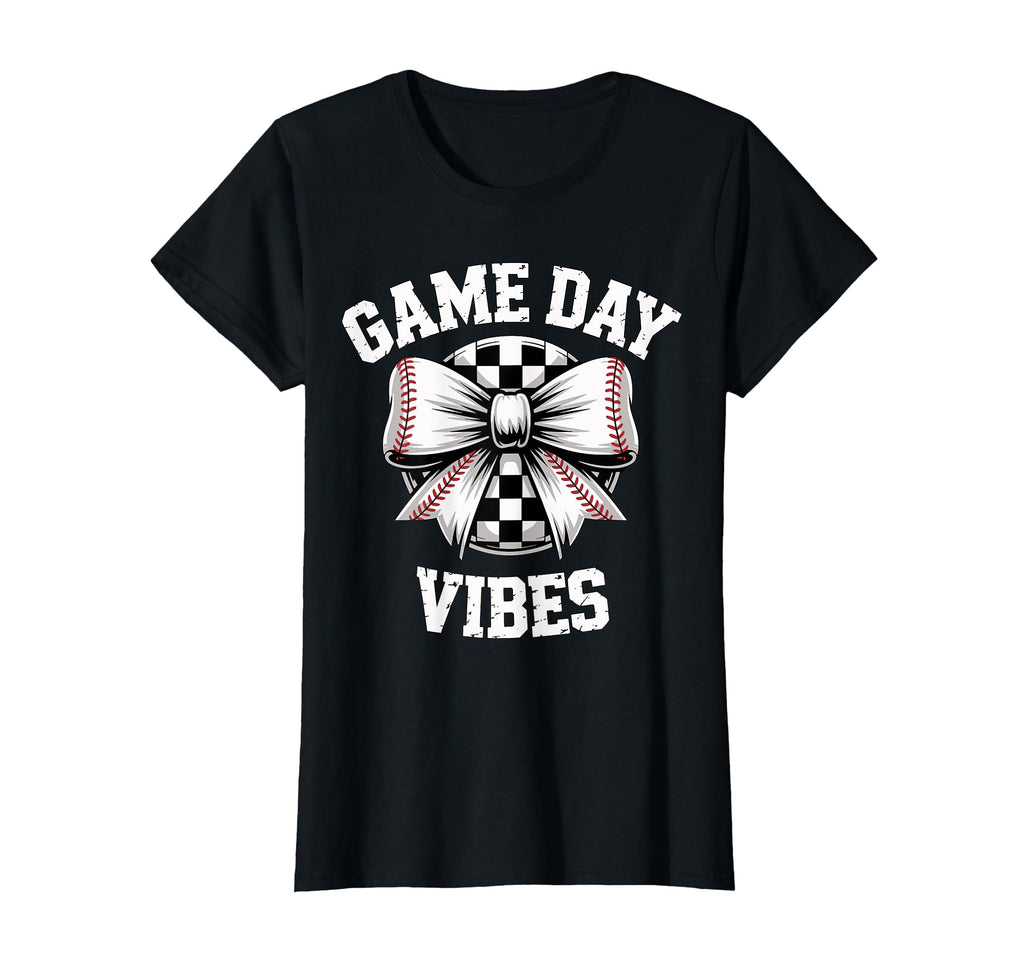 Game Day Vibes Baseball Mom Dad T-Shirt - Graphic Print for Adults - T-Shirt, Sweatshirt, Hoodie