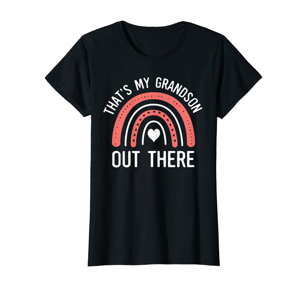 Womens Thats My Grandson Out There Gifts T-Shirt - Custom Art Print Unisex - T-Shirt, Sweatshirt, Hoodie