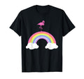 Flamingo Rainbow T-Shirt - Graphic Print Men Women - T-Shirt, Sweatshirt, Hoodie