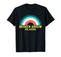 Broken Arrow Oklahoma Rainbow T-Shirt - Graphic Print Unisex - T-Shirt, Sweatshirt, Hoodie
