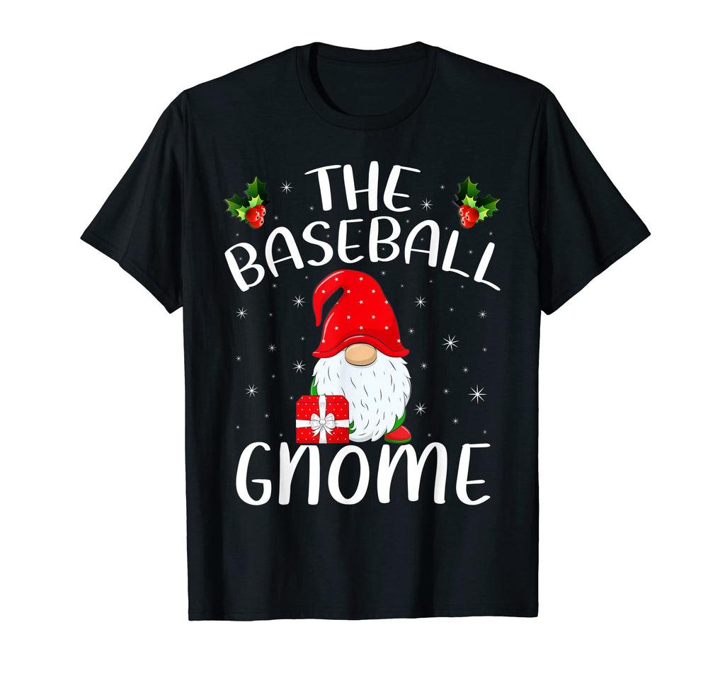 Holiday Family Matching Baseball Gnome T-Shirt - Aesthetic Graphic Unisex - T-Shirt, Sweatshirt, Hoodie