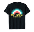 Bellingham Washington Rainbow T-Shirt - Graphic Print Unisex - T-Shirt, Sweatshirt, Hoodie