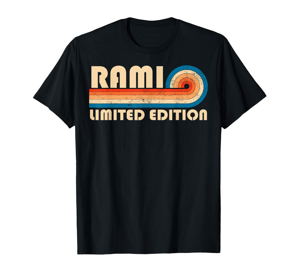 Rami 70S 80S Sunset Stripe T-Shirt - Aesthetic Graphic for Adults - T-Shirt, Sweatshirt, Hoodie