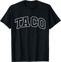 Taco Typography Design - Adult & Kids T-Shirts, Sweatshirts & Hoodies apparel design preview 1
