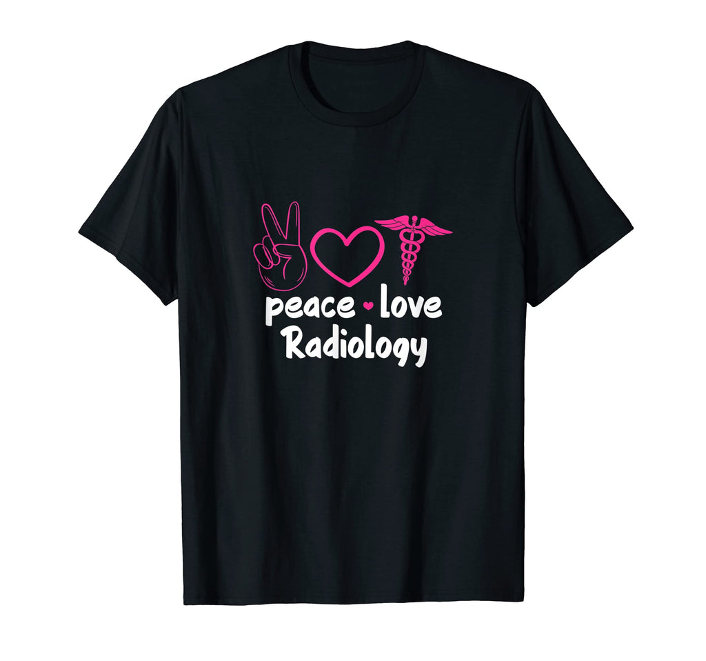 Radiology Radiologist Rad Tech Peace T-Shirt - Custom Art Print for Adults - T-Shirt, Sweatshirt, Hoodie