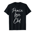Cbd Oil Cannabidiol Peace Love Cbd T-Shirt - Streetwear Style Men Women - T-Shirt, Sweatshirt, Hoodie