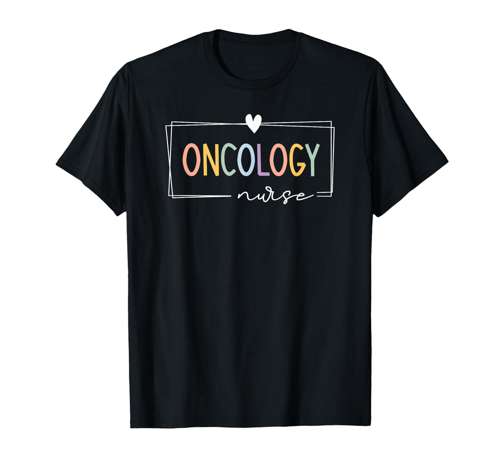 Oncology Nurse Rainbow Onco Rn Oncology T-Shirt - Unique Graphic Men Women - T-Shirt, Sweatshirt, Hoodie