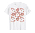 Checkered Football Football Mom Game T-Shirt - Unique Graphic for Adults - T-Shirt, Sweatshirt, Hoodie