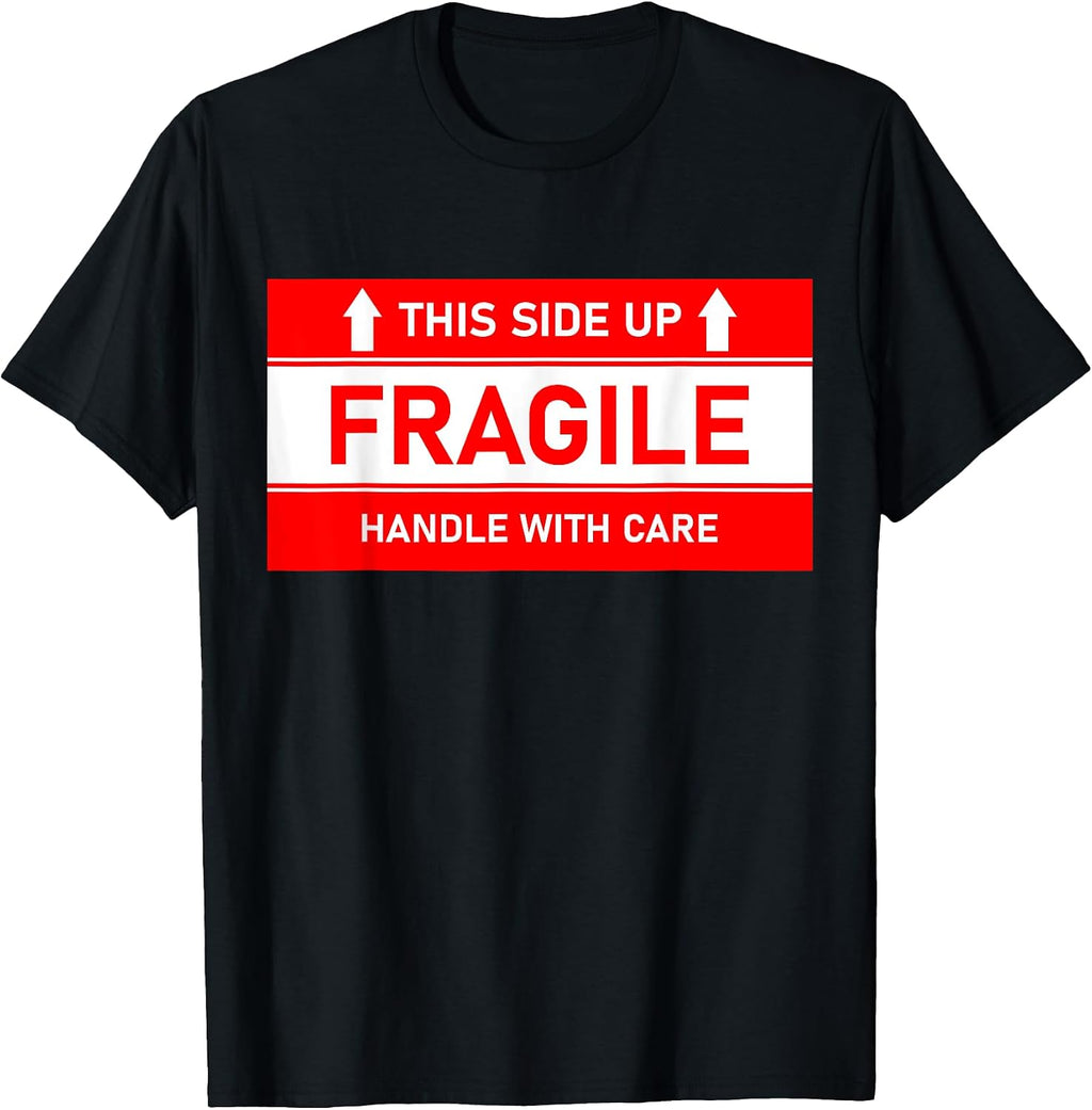 Funny This Side Up Fragile - Adult & Kids T-Shirts, Sweatshirts & Hoodies apparel design preview 1