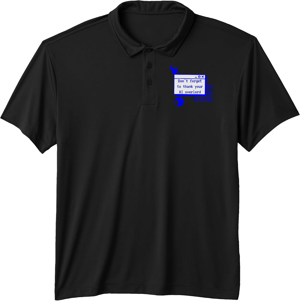 Funny AI Overlord Pixel Art Retro Tech Computer - Adult & Kids T-Shirts, Sweatshirts & Hoodies apparel design preview 1