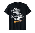 Moms Against White Baseball Pants T-Shirt - Graphic Print for Adults - T-Shirt, Sweatshirt, Hoodie