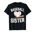 Baseball Sister Supporting Player Fans T-Shirt - Trendy Graphic Unisex - T-Shirt, Sweatshirt, Hoodie