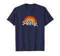 Perry Georgia Ga Rainbow 70S T-Shirt - Trendy Graphic Unisex - T-Shirt, Sweatshirt, Hoodie
