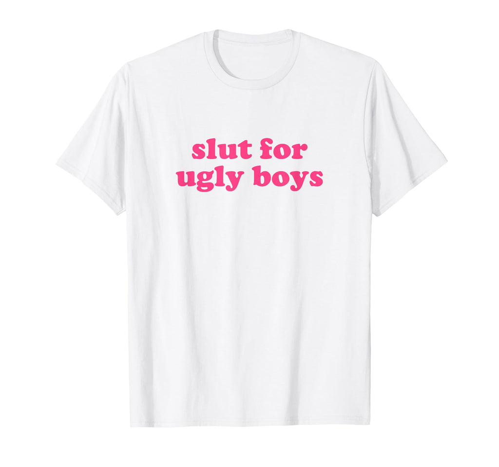 Slut Ugly Y2K Aesthetic T-Shirt - Unique Graphic for Adults - T-Shirt, Sweatshirt, Hoodie