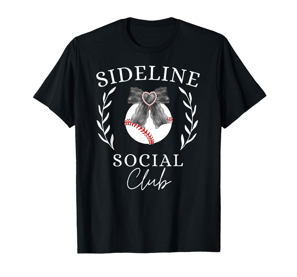 Sideline Social Club Coquette T-Shirt - Fun Novelty Design Men Women - T-Shirt, Sweatshirt, Hoodie