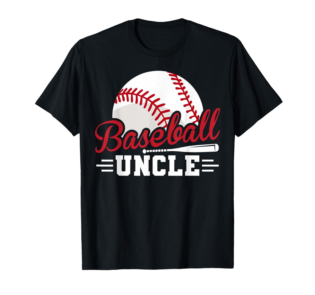 Proud Baseball Uncle Player T-Shirt - Graphic Print Men Women - T-Shirt, Sweatshirt, Hoodie