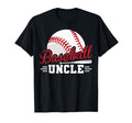 Proud Baseball Uncle Player T-Shirt - Graphic Print Men Women - T-Shirt, Sweatshirt, Hoodie
