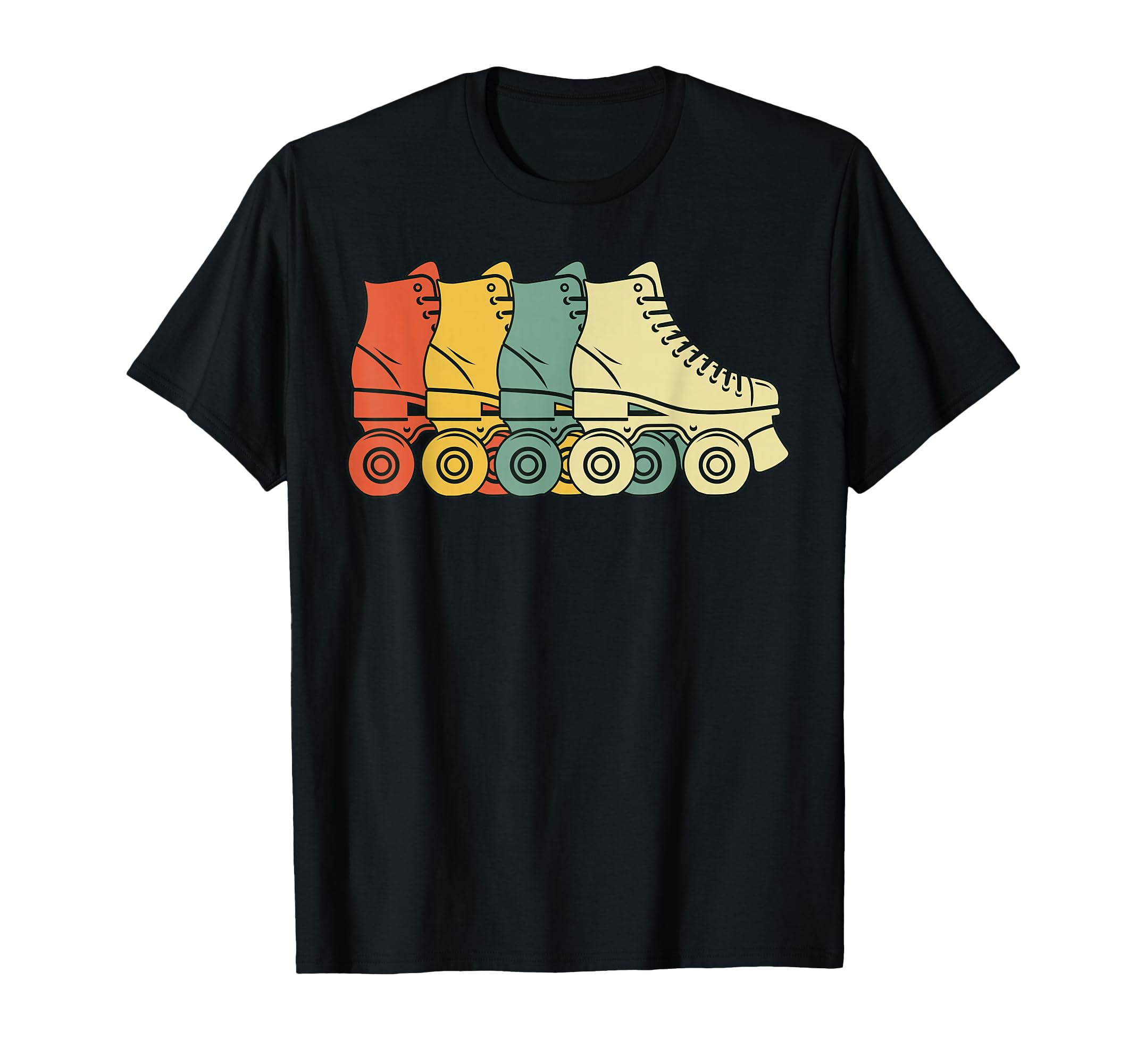 Roller Skate Skating 70S T-Shirt - Trendy Graphic Men Women - T-Shirt, Sweatshirt, Hoodie