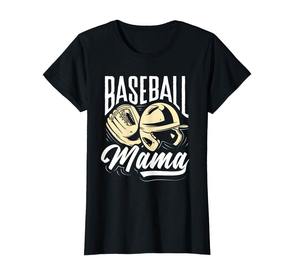 Baseball Mama Funny Beach Softball Mom T-Shirt - Custom Art Print Unisex - T-Shirt, Sweatshirt, Hoodie