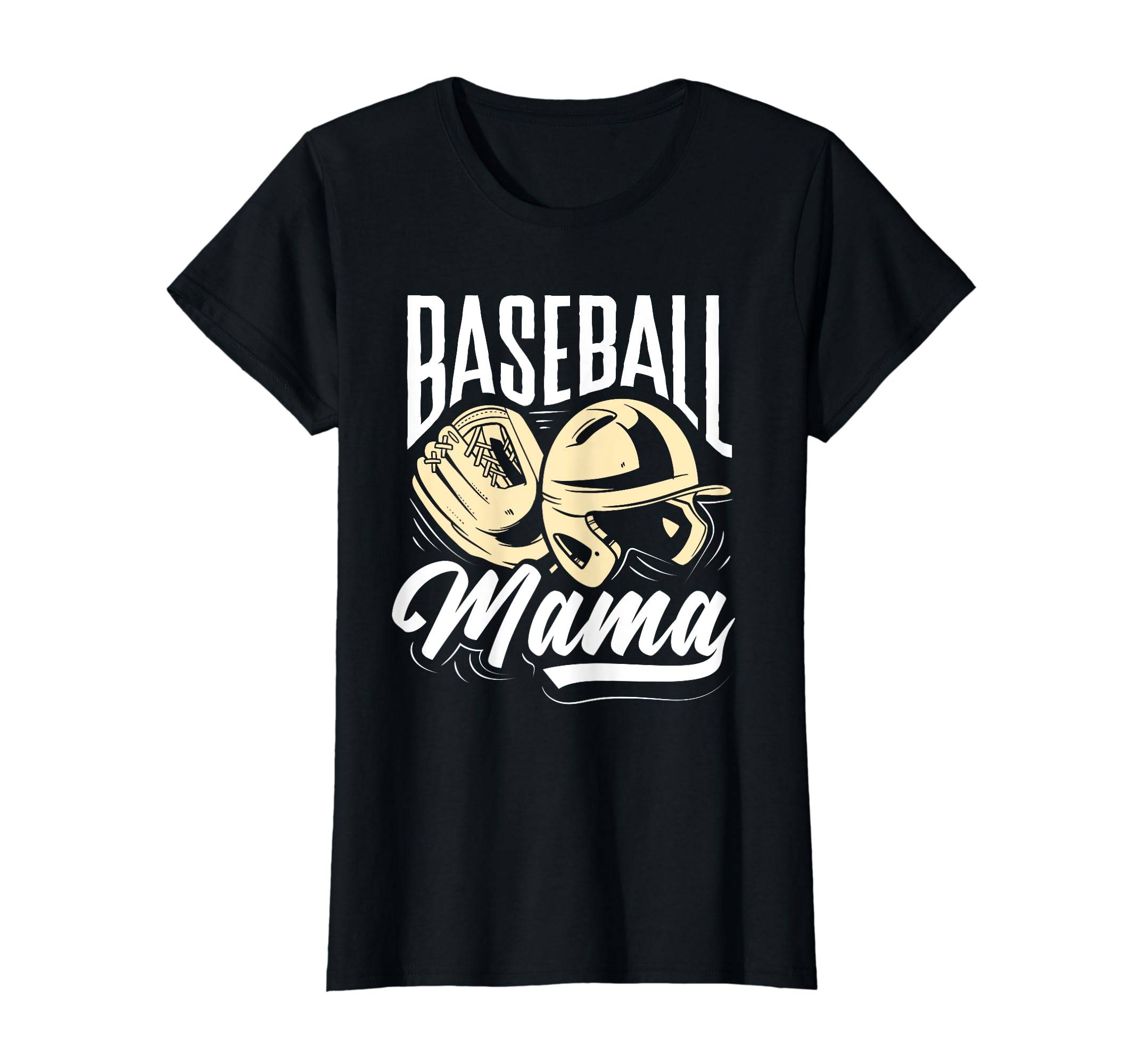 Baseball Mama Funny Beach Softball Mom T-Shirt - Custom Art Print Unisex - T-Shirt, Sweatshirt, Hoodie