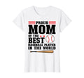 Womens Proud Mom Awesome Baseball T-Shirt - Aesthetic Graphic for Adults - T-Shirt, Sweatshirt, Hoodie